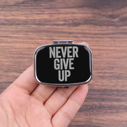 Van Gogh Art Mini Pill Box 2-Compartment Medicine Pill Organizer Household Portable Medicine Storage Box Travel Jwelery Gift