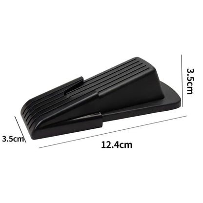 1Pcs Safety Silicone Door Stop Stoppers Block Wedge Doorstops Door Stopper Home Office Door Rear Retainer Anti-collision Stop