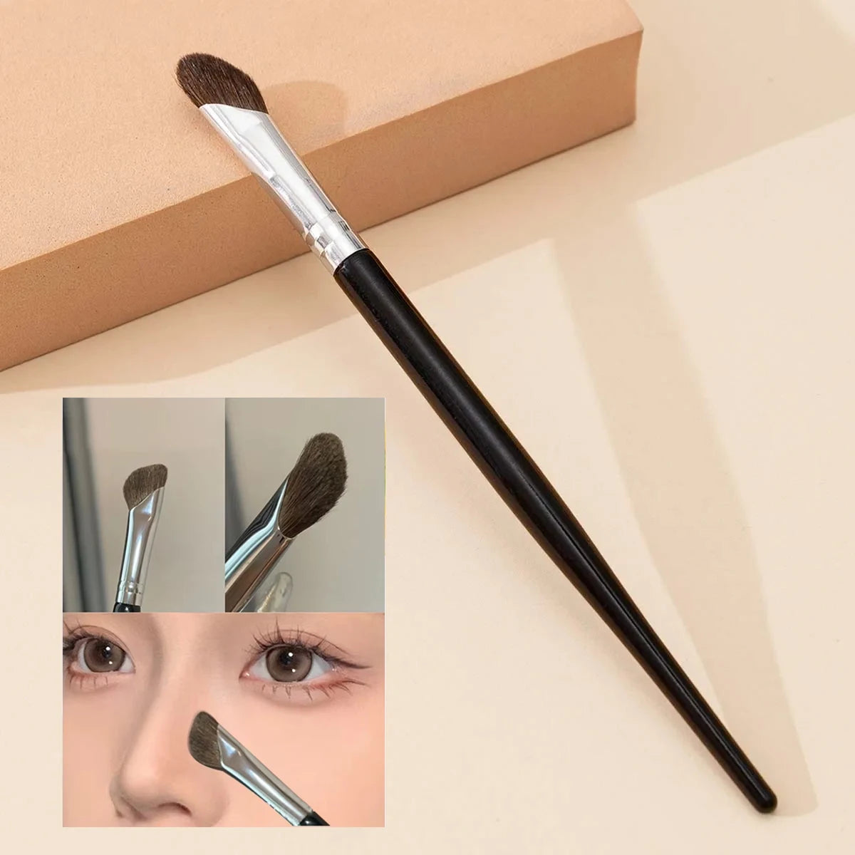 3D Nose Shadow Brush Facial Contour Makeup Brush Soft head blush Highlight Korean cosmetics female facial beauty tools - Scyt
