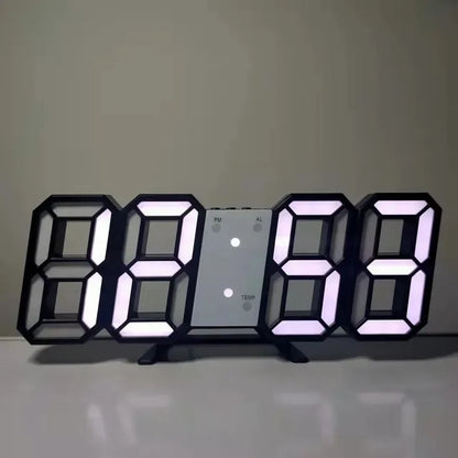 Digital Decoration for Bedroom Desk Watches Led Wall Clock Living Room Alarm Modern Home and Decoration Electronic Table Deco