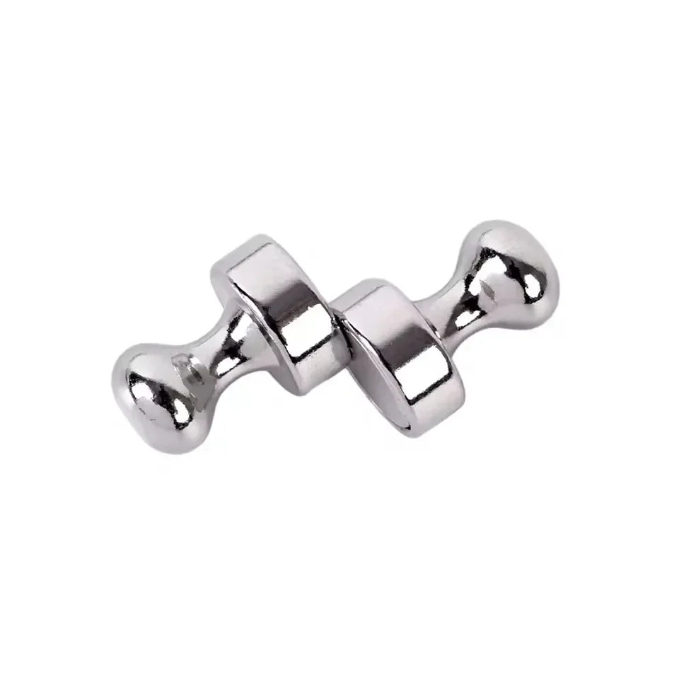 50/1Pcs Metal Strong Magnetic Pushpins Magnets Pin Whiteboard Fridge Thumbtack Power Magnet Sheets Push Pins for Office Schoo