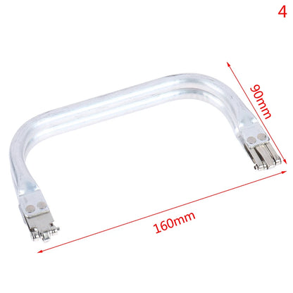 Woman Doctor Purse Frame Metal Aluminium Tube Frame Bag Handle Clutch Bag Parts - N4