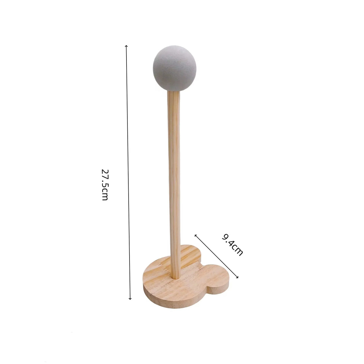 Wooden Hair Band Holder Children Rubber Band Hair Rope Accessories Storage Rack Display Shelf For Living Room Easy To Assembl