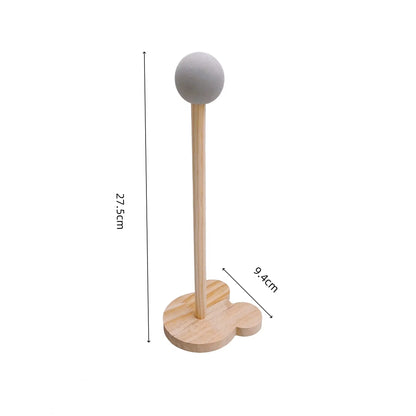 Wooden Hair Band Holder Children Rubber Band Hair Rope Accessories Storage Rack Display Shelf For Living Room Easy To Assembl