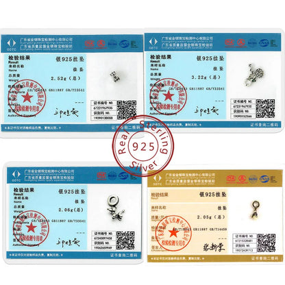 925 Sterling Silver Charms Beads Pendant Tree of Life Dog Elephant Love Heart Charm Fit Original Bracelet DIY Women Jewelry G
