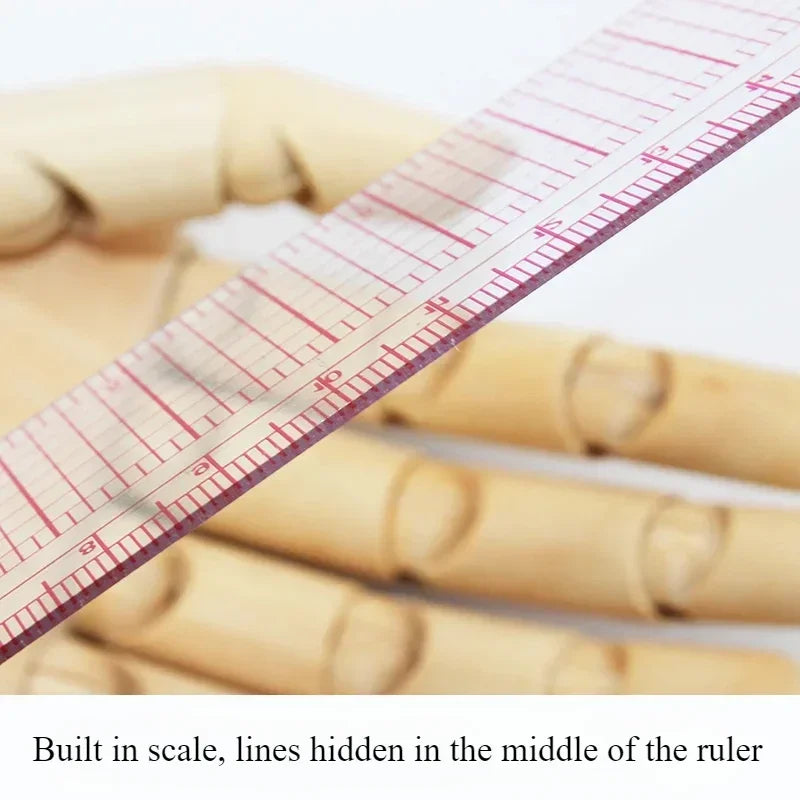 ‌L-Shaped Quilting Ruler - Right-Angle Sewing Tool for Fabric Cutting, Patchwork, Drawing & Craft (Multi-Purpose Technical Ru