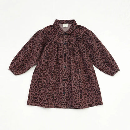 Ali Co AW26 denim leopard collection boys girls clothing dress skirt shirt vest and overalls