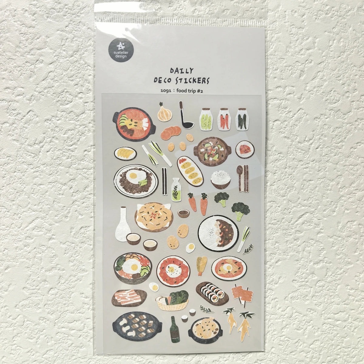 Korean Import Suatelier Baking Bread Cake Desserts Food Stickers Scrapbooking Diy Journal Stationery Sticker Deco School Supp