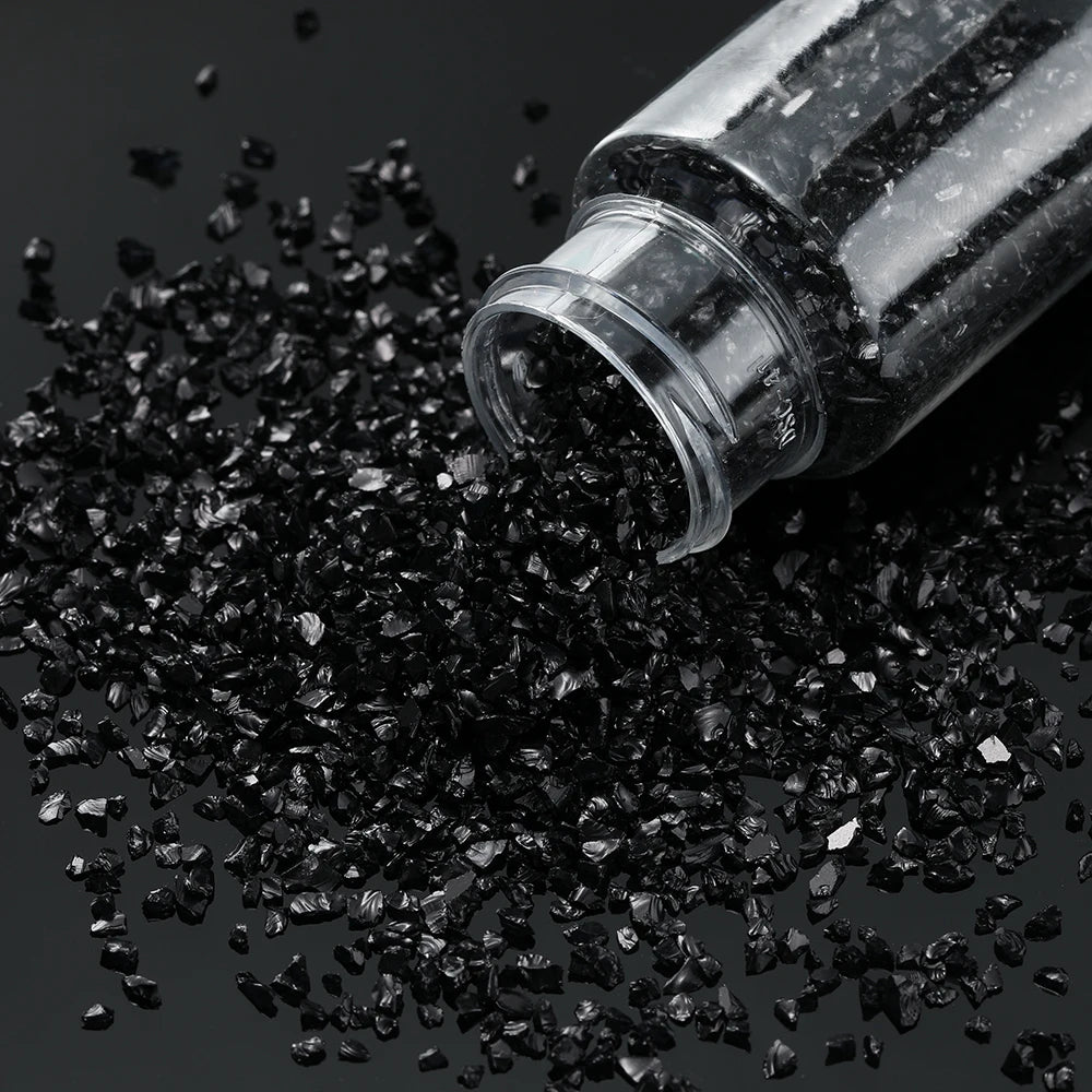 30g/Bottle Glass Crushed Stones Resin Fillings for DIY Epoxy Resin Mold Irregular Crystal Nail Art Decoration Jewelry Making 
