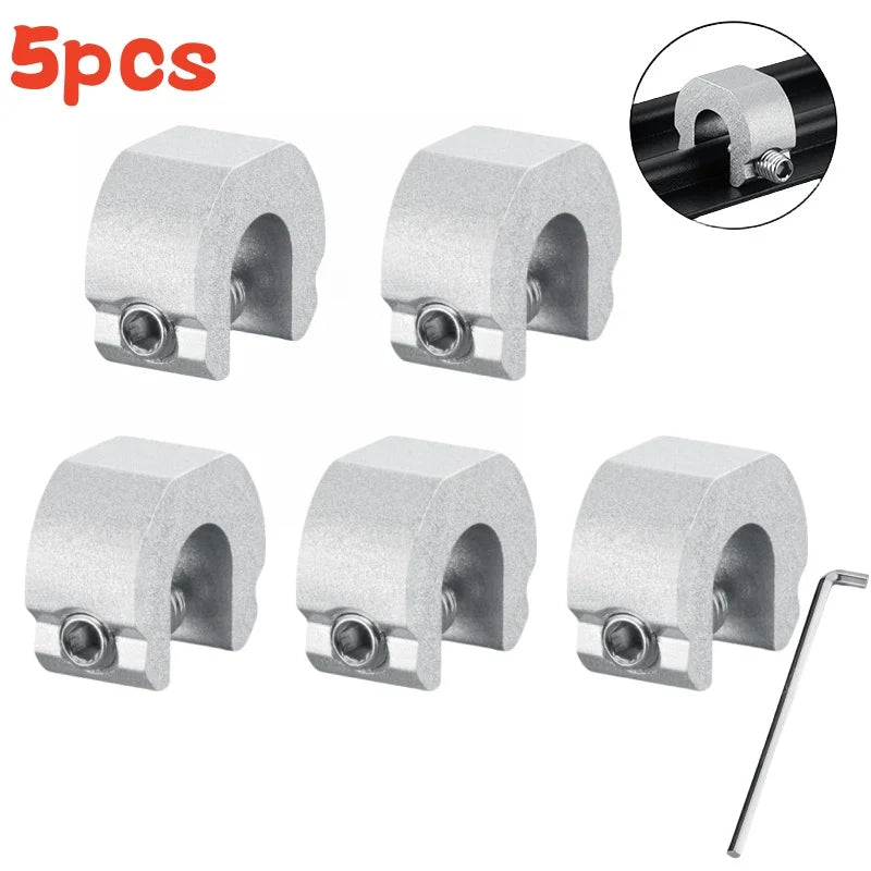 New 3/5/10pcs Aluminum Alloy Window Lock Stopper Sliding Door Window Limiter Sliding Sash Stopper Anti-theft Child Safety Loc