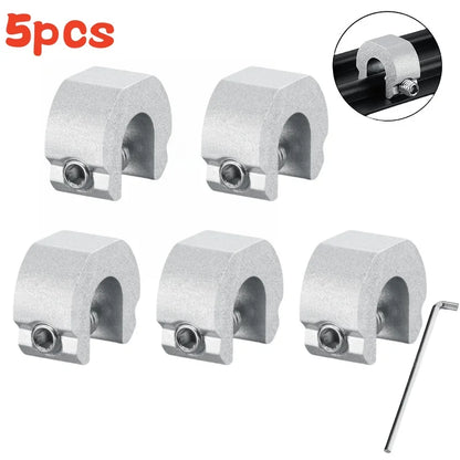 New 3/5/10pcs Aluminum Alloy Window Lock Stopper Sliding Door Window Limiter Sliding Sash Stopper Anti-theft Child Safety Loc