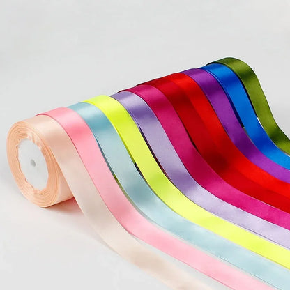 6/10/15/20/25/40/50mm Satin Ribbons DIY Artificial Crafts Wedding Party Supplies Handicraft Sewing Accessories Material 22met