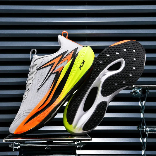 Running Shoes Speciality Marathon Men Sports Breathable Lightweight Carbon Board Women's Comfortable Athletic Nonskid Sneaker