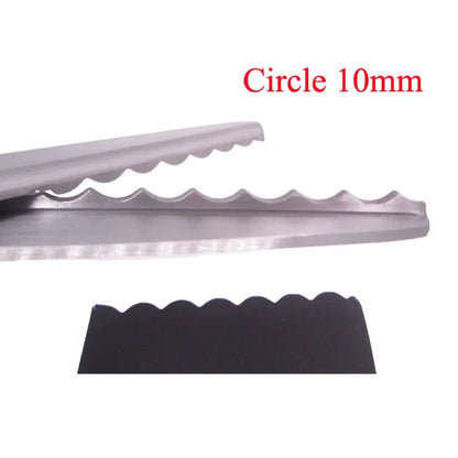 Sewing Cut 23.5cm Zig Zag Dressmaking Tailor Leather Handicraft Fabric Shear Pinking Scissor Textile DENIM DIY Upholstery Too
