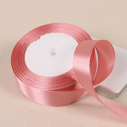 6/10/15/20/25/40/50mm Satin Ribbons DIY Artificial Crafts Wedding Party Supplies Handicraft Sewing Accessories Material 22met
