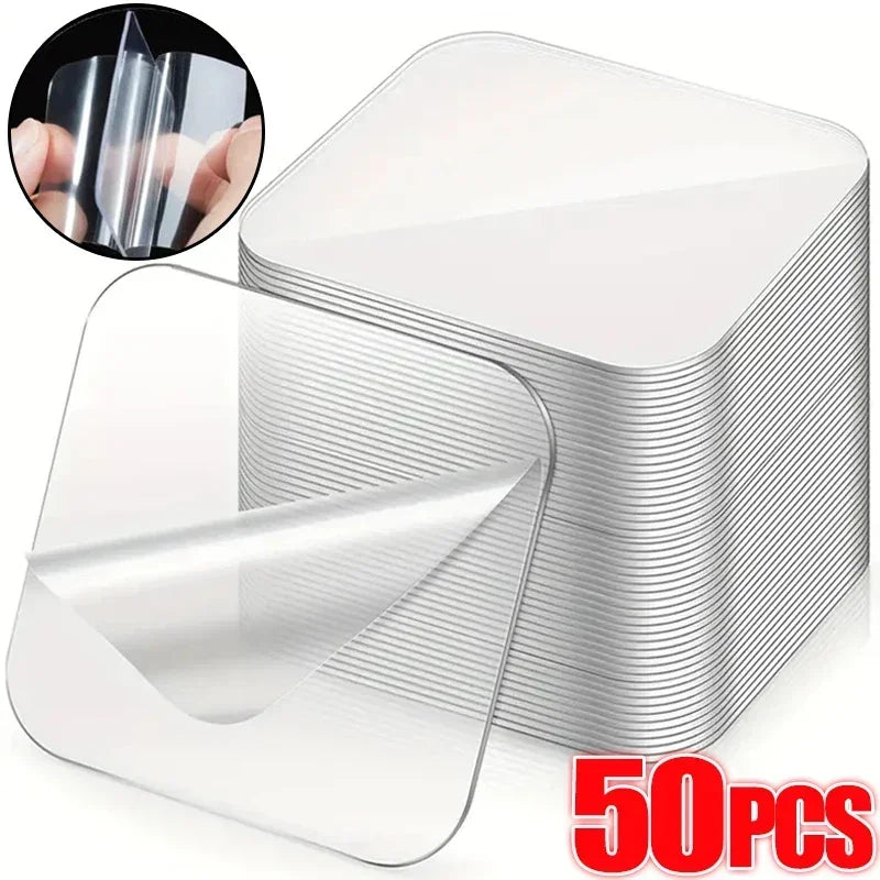 Reusable Ultra-Strong Double Sided Adhesive Tape Nano Transparent Wall Stickers Water Proof Household Products Adhesives