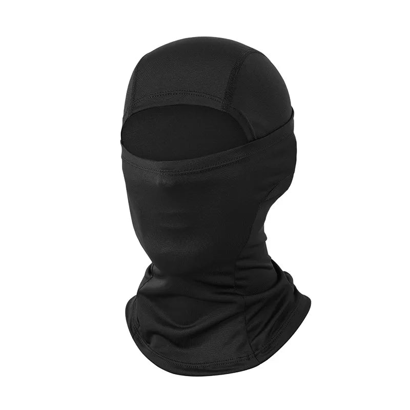 Summer Tactical Balaclava Face Mask Cooling Neck Gaiter Hiking Scarves Men Motorcycle Cycling Helmet Hood Sun Protection - bl