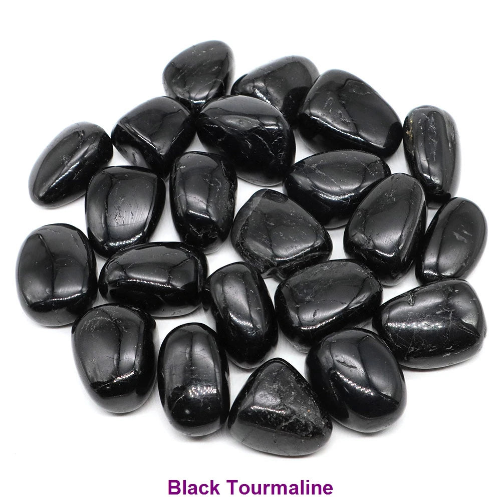 Natural Tumbled Stones Healing Crystal Reiki Quartz Gems Bulk Ore Gravel Energy Mineral Specimen Tank Aquarium Garden Home De