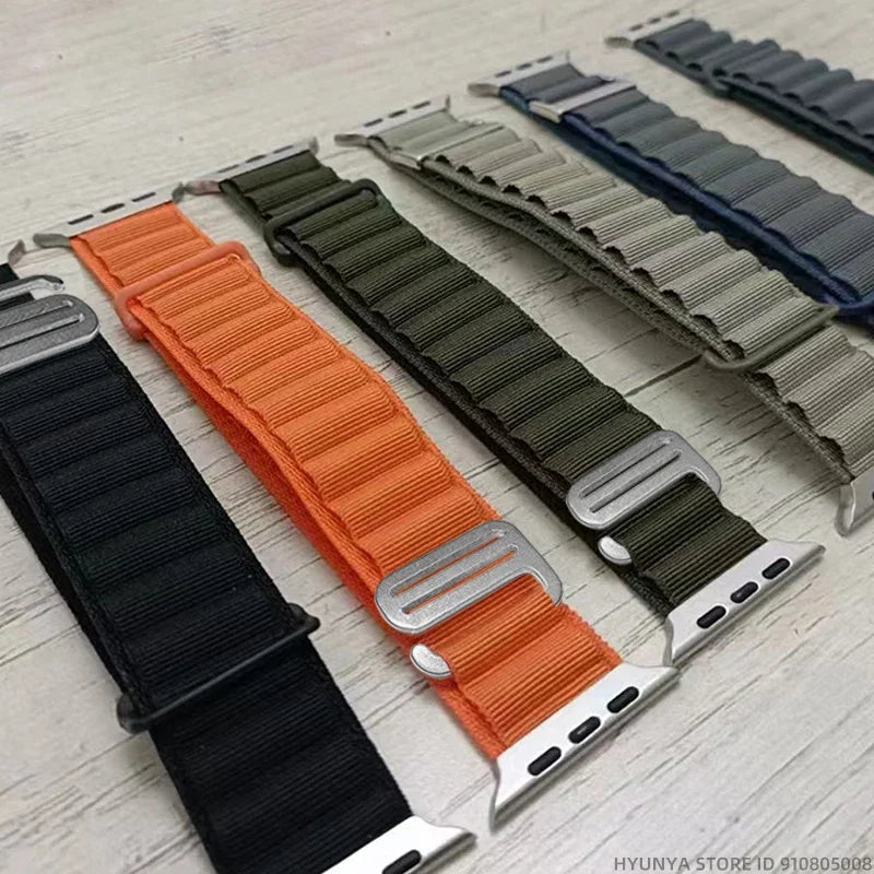 Alpine Strap For Apple Watch Band Ultra 4 2 3 Watchband 45mm 49mm 42mm 46mm 44mm 41mm 40mm Bracelet Iwatch Series 12 11 9 SE 