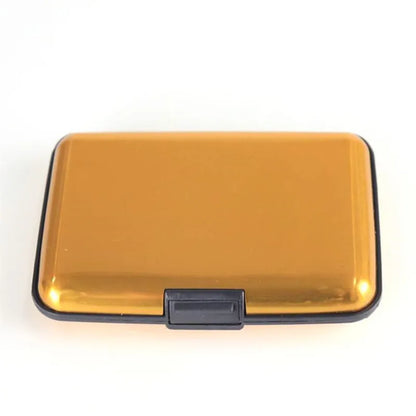 Business Credit Cards Holder ID Card Case Aluminum Metal Waterproof Bank Card Protection Holder Case Men Women Wallets