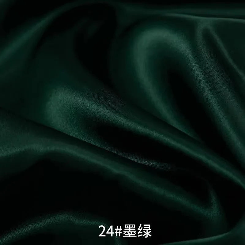 0.5m/1m/2m Satin Fabric Lining Soft and Shiny Silk-Like Material,for Clothing and Lining, Garments, DIY Craft, and Gift Wrapp