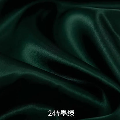0.5m/1m/2m Satin Fabric Lining Soft and Shiny Silk-Like Material,for Clothing and Lining, Garments, DIY Craft, and Gift Wrapp