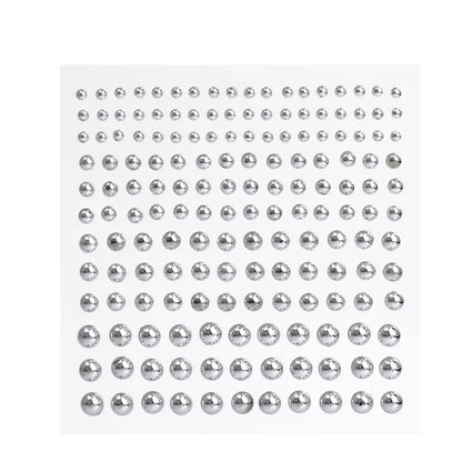 180pcs Non Piercing Lip Nails Sticker Selfadhesive Waterproof Reusable Fake Lip Nail Eyebrow Nose Ring Body Belly Button Jewe