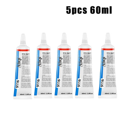 Waterproof Liquid Electrical Tape Rubber Insulating Cable Wire Coat Glue Insulation Adhesives Sealer Home Fix Line Glue - 5pc