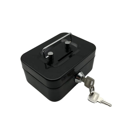New creative portable piggy bank storage box small size with key storage box coin box with lock piggy bank