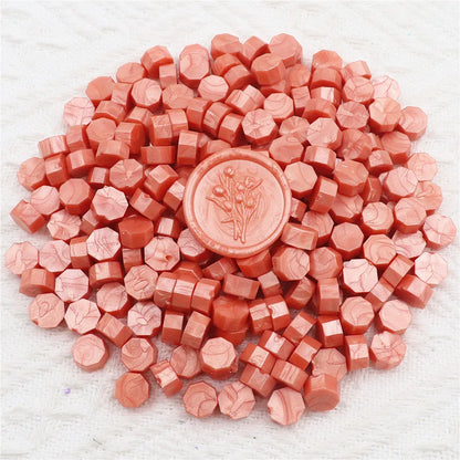 200pcs Octagon Sealing Wax Beads for Wax Seal Stamp for Scrapbooking Cards Envelopes Wedding Invitations Gift Packaging - Ora
