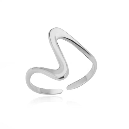 316L Stainless Steel Rings for Women Gold Color Never Fade Luxury Classic rings wedding couple rings Jewelry - JZ3944P