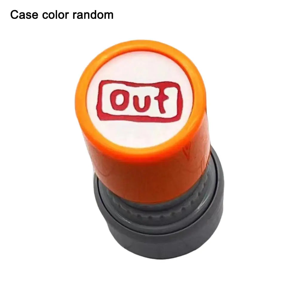 New Prank Trick Engraved Funny Seal Stamp Self-Inking Printing Kids Stamp Creative Novetly Face Memes Seal Clear Stamps - E