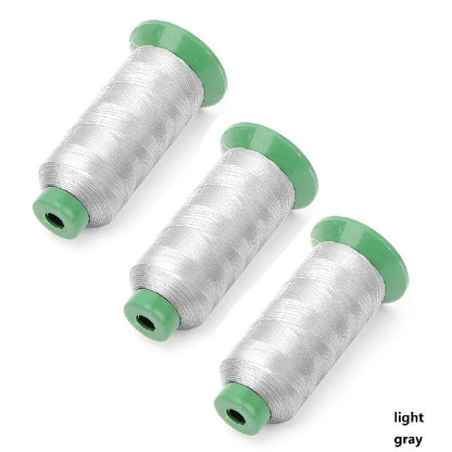 Heavy Duty Thread 1500 Yards 210D/3 All Purpose High Strength Polyester Sewing Thread for Weave Upholstery Jeans Beading Purs