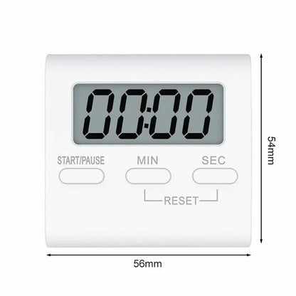 Digital Kitchen Timer Cooking Timer LCD Digital Manual Countdown Timer Mechanical Digital Kitchen Timer Magnetic Kitchen Gadg