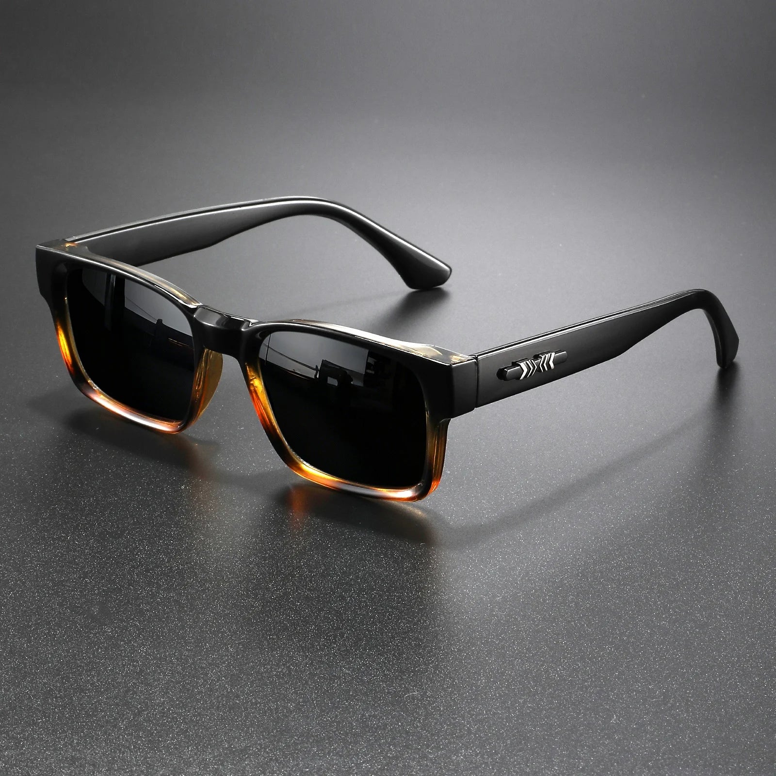 Retro Punk Fashion Sunglasses - Square Protective Frame, UV400 Unisex for Outdoor Adventures & Casual Style - C4