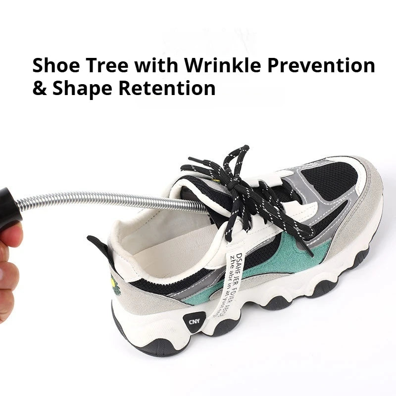 New Spring-loaded Shoe Lasts Sneakers Anti-deformation Internal Support Shoe Stretchers Leather Shoes Anti-wrinkle Shoe Trees