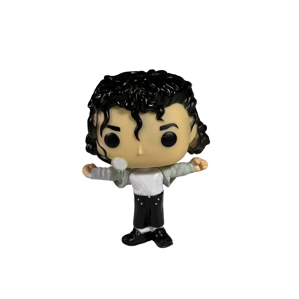 2026 New 6 Styles Michael Jackson Classic Dance Figure Cute Vinyl Model Toys Collectible Gifts For Men And Women - C
