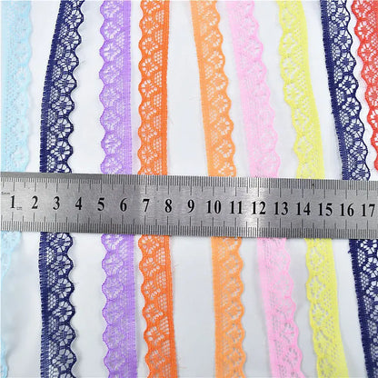 10yards lace Ribbon tape width 14MM African lace fabric DIY wedding decoration accessories,women's wear,floral accessories et
