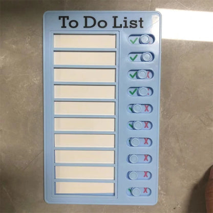 Reusable My Chores Checklist Task Board Daily Schedule Planner Memo Chore Chart Kid Responsibility Behavior Self Discipline C