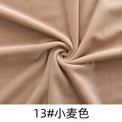 50x50cm 1mm Doll Skin Fabric Factory Special Skin Color Fabric Crystal Super Soft Short Plush Fabric DIY Handmade Cloth TJ987