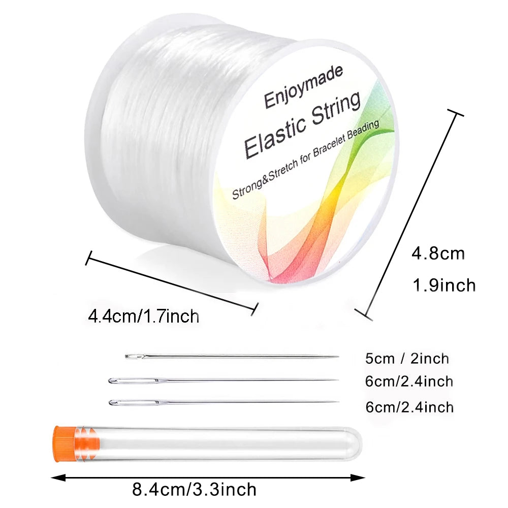 Elastic Bracelet String Cord Stretch Beads For Jewelry Making And Bracelet Necklace Making