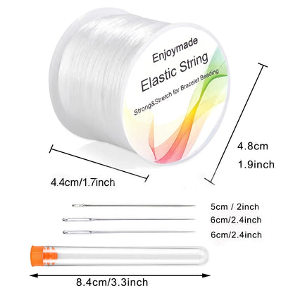 Elastic Bracelet String Cord Stretch Beads For Jewelry Making And Bracelet Necklace Making