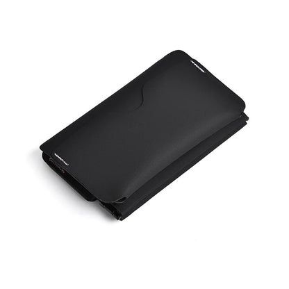 Portable Ultra-light ID Business Card Holder Mini Folding Wallet Multiofunctional Magnetic Buckel Coin Purse EDC Pouch - C09-