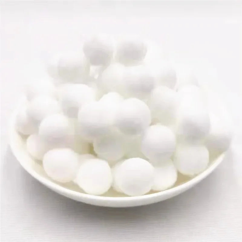 Kids DIY Pompoms Toy Craft Supplies Mini Fluffy Pompon 10/15/20/25mm Pom Poms Christmas Home Decoration Accessories 100pcs/50