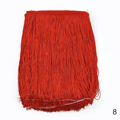 Lace Trim Fringe Tassels 2/5/10M, 30cm Long, For Curtain, Sewing, DIY Accessories - 8 / 30cm-5Yards