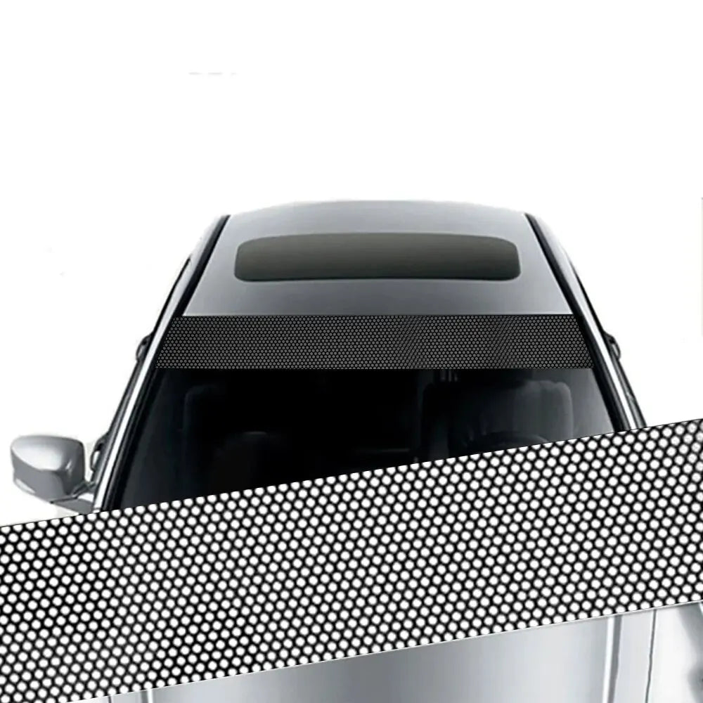 Car Sunshade Stickers Auto Front Windshield 3D Vinyl Film Rear Gear Sunshade Decorative Decals Stickers Cars Decorative Stick