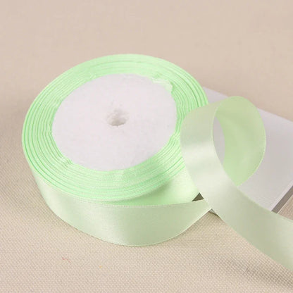 6/10/15/20/25/40/50mm Satin Ribbons DIY Artificial Crafts Wedding Party Supplies Handicraft Sewing Accessories Material 22met