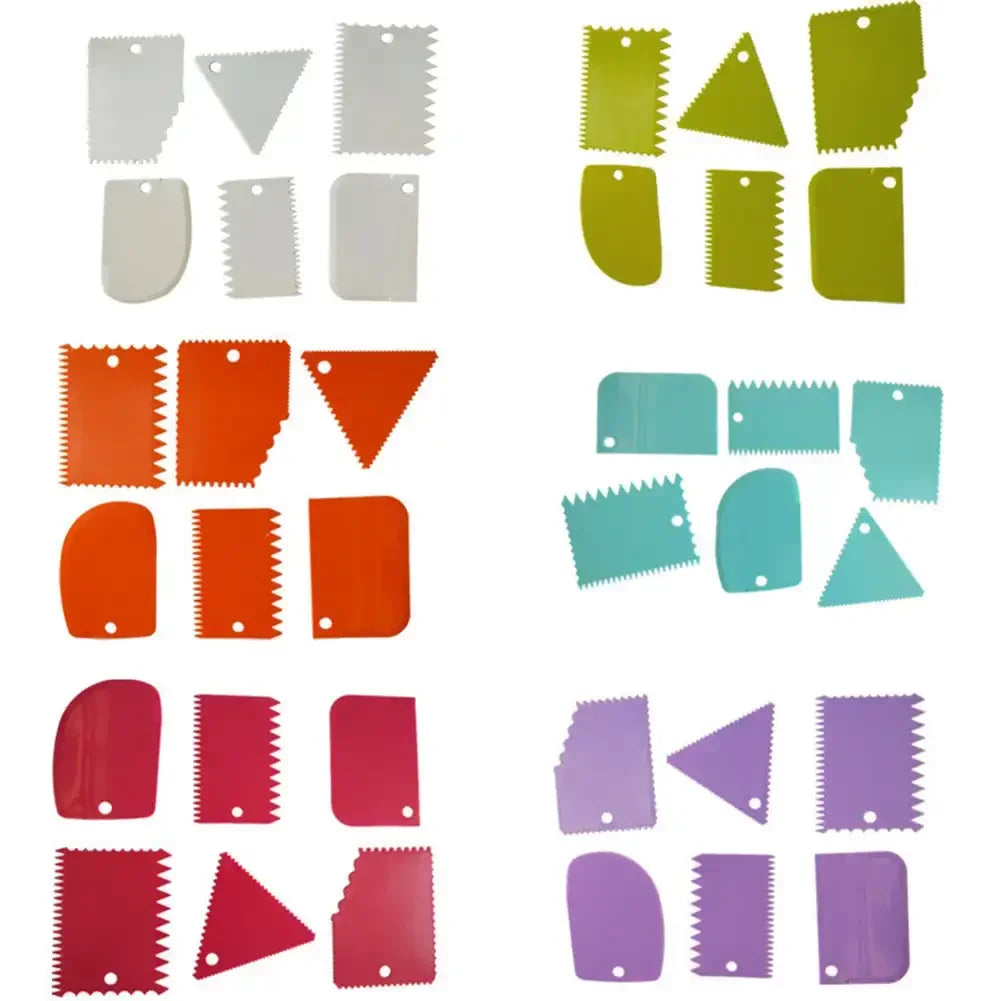 Professional Pottery Graining Pattern Scraper Wall Painting Decoration DIY Tool Potter Texture Pattern Painting Wall Art Scra