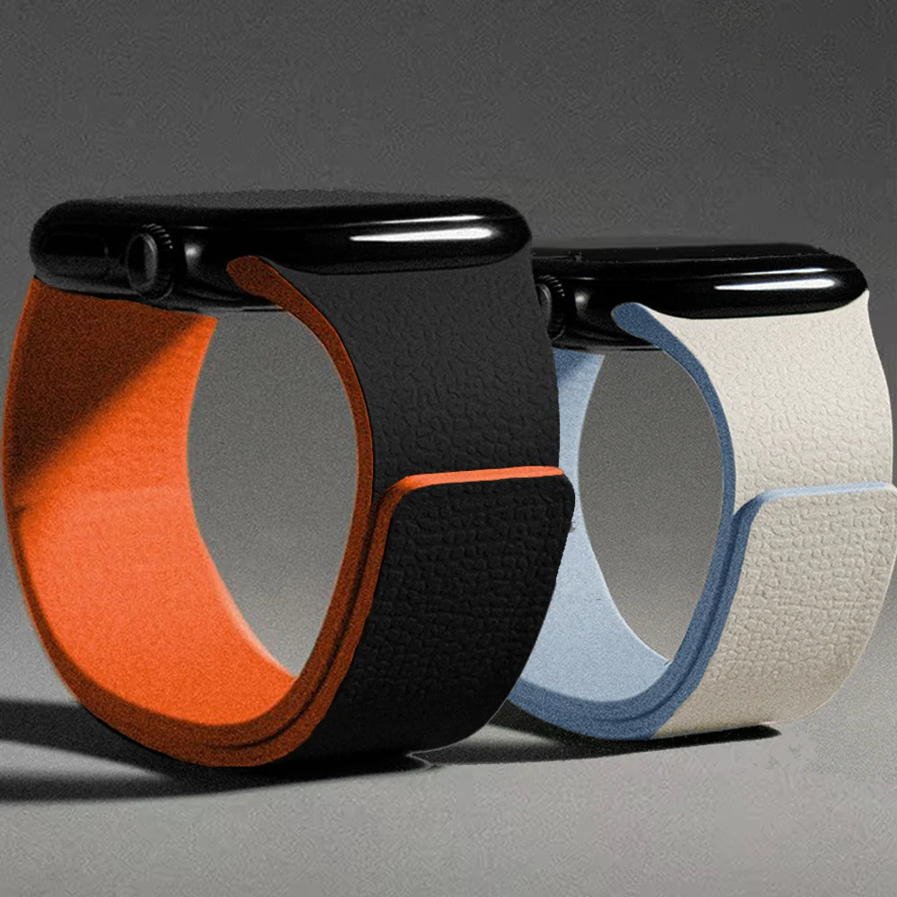 Silicone Magnetic Strap for Apple watch Bands 44mm 40mm 41mm 42mm 46mm 45mm 49mm correa iWatch Series 11 10 SE3 9 8 7 6 Ultra