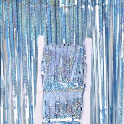 Gold Foil Curtain Fringe Pink For Backdrop Party Back Drop Photo Booth Wedding Graduations Birthday Christmas Event - LightBl